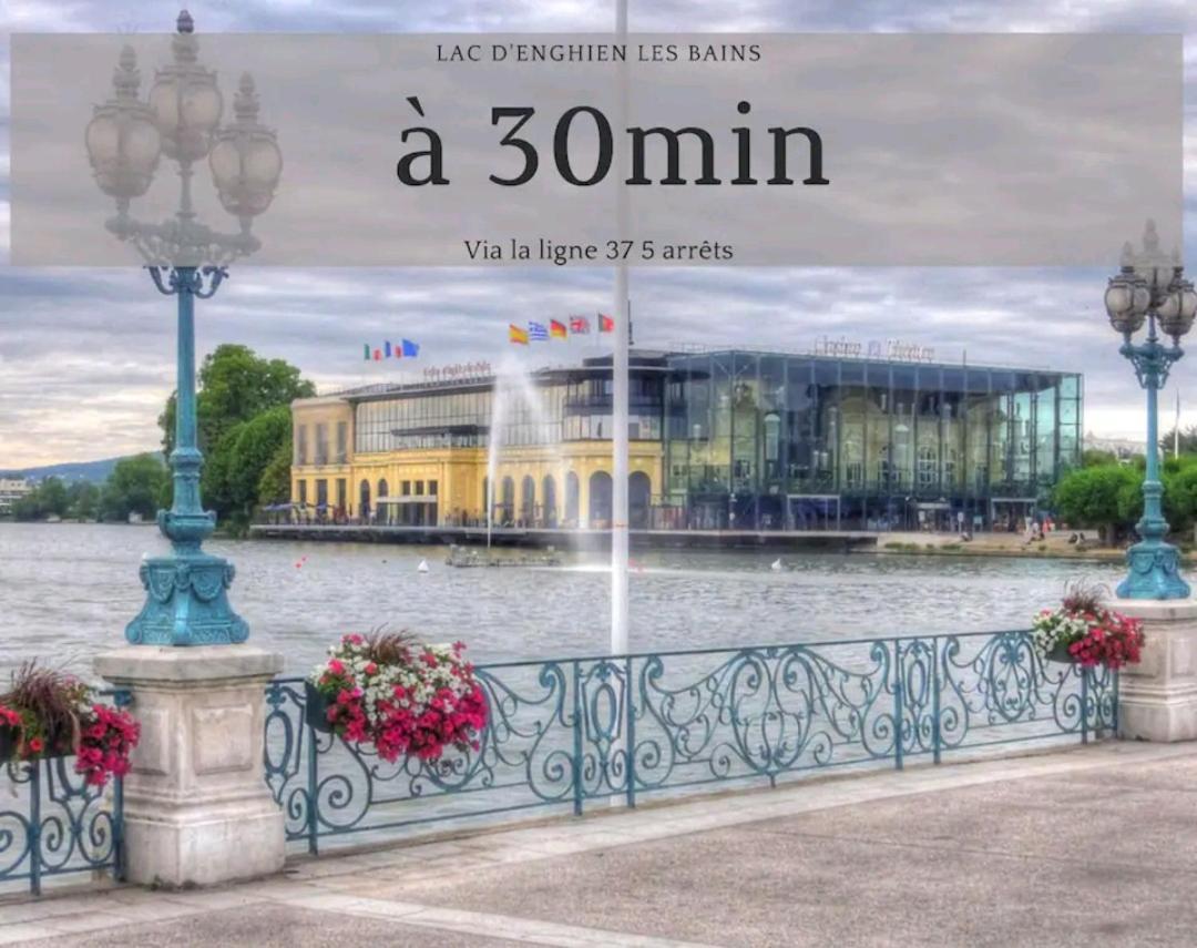 Appartement Au Bord De Seine 에피네쉬르세느강 외부 사진