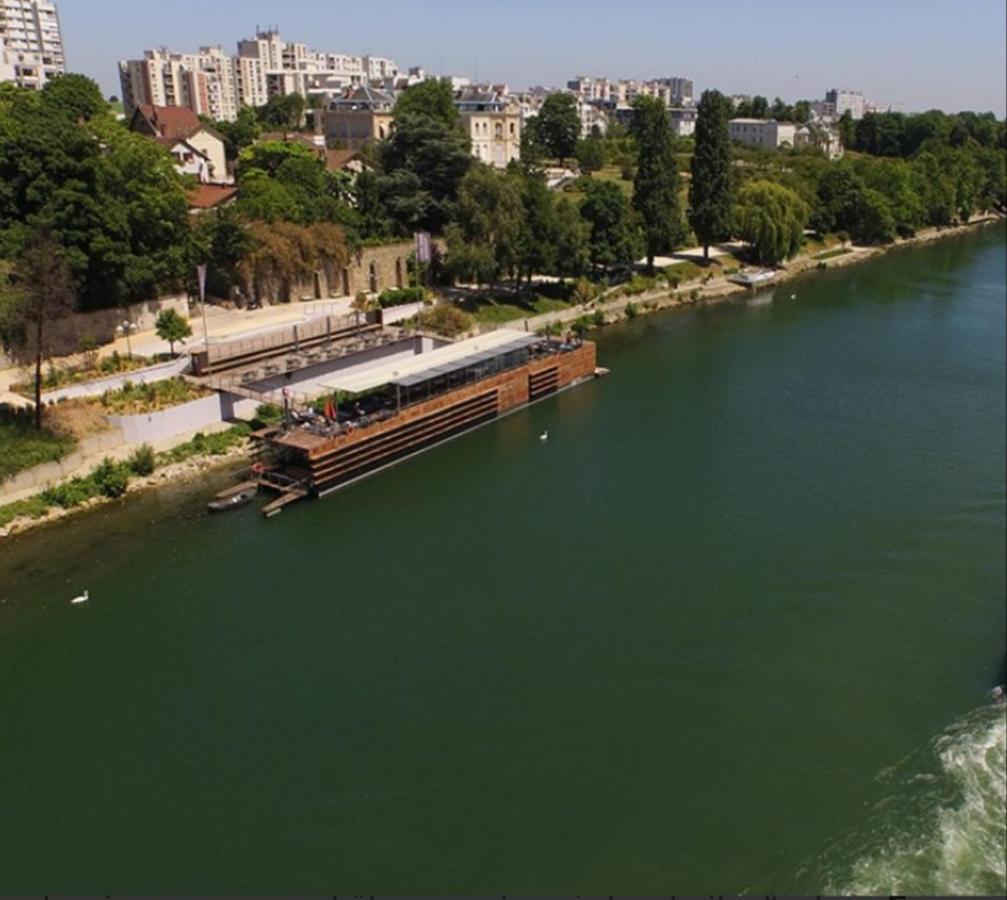 Appartement Au Bord De Seine 에피네쉬르세느강 외부 사진